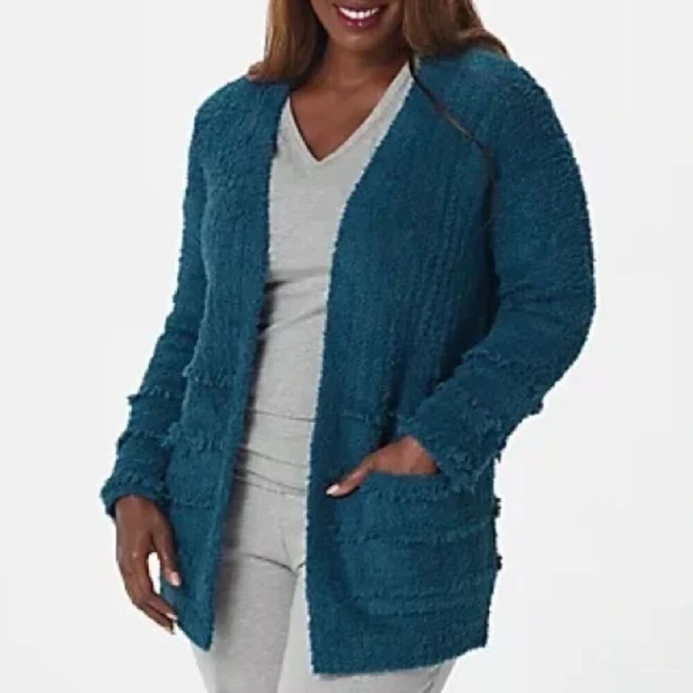 Barefoot Dreams CozyChic Boardwalk Cardigan